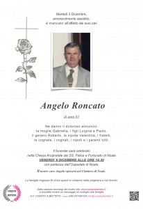 EPIGRAFE CROCE E ROSA ANGELO RONCATO